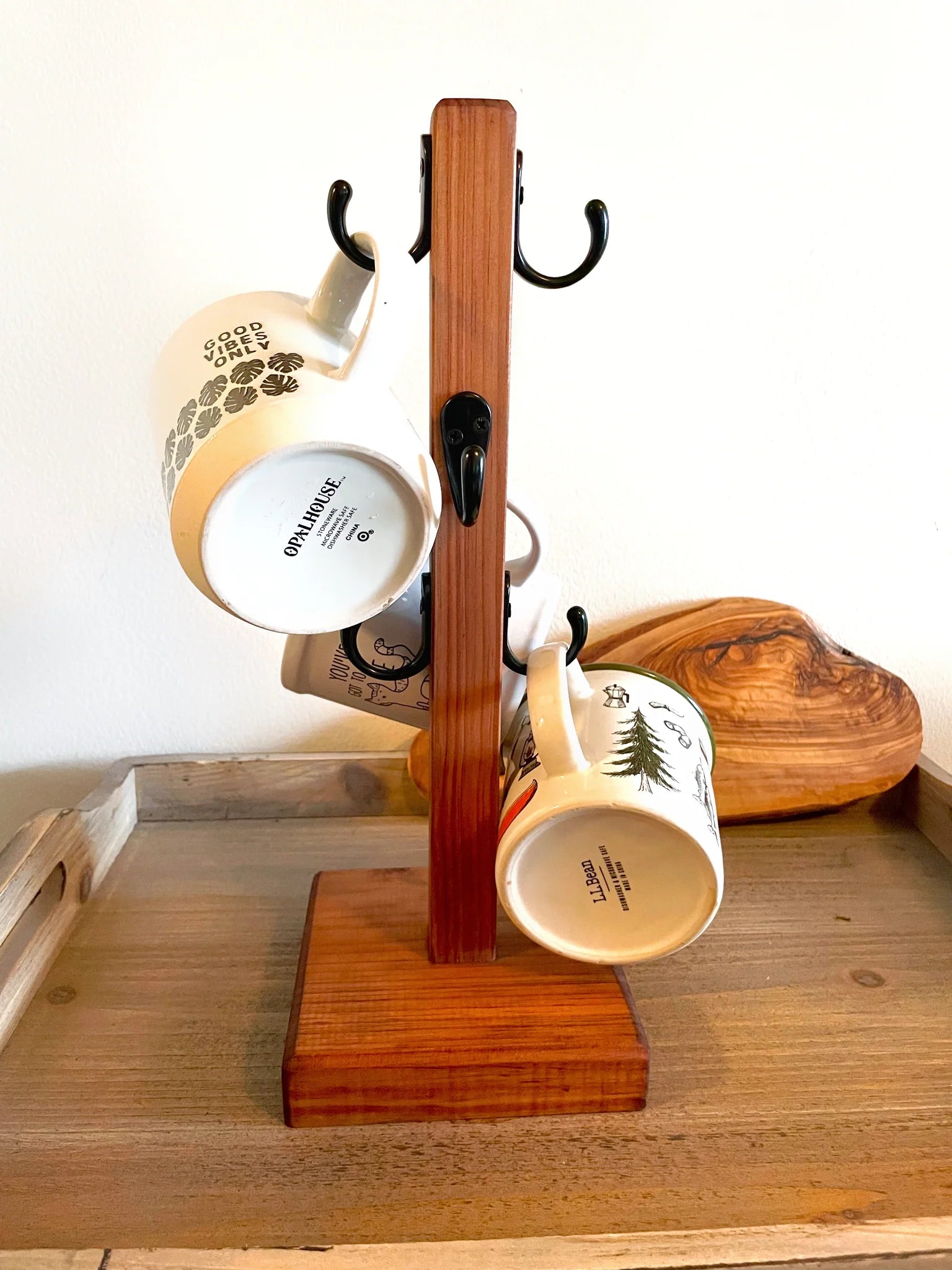 Coffee Mug Tree with 6 Hooks