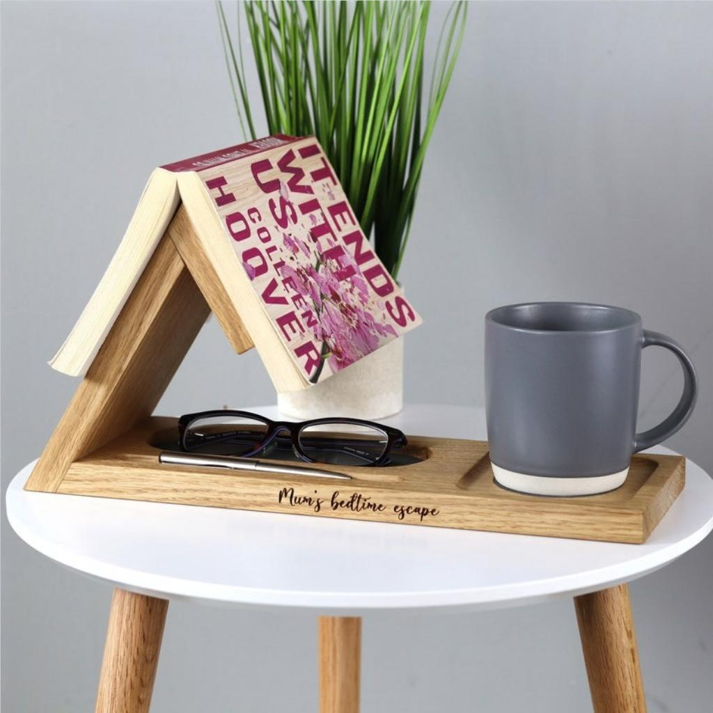 Book Stand with Organizer Tray