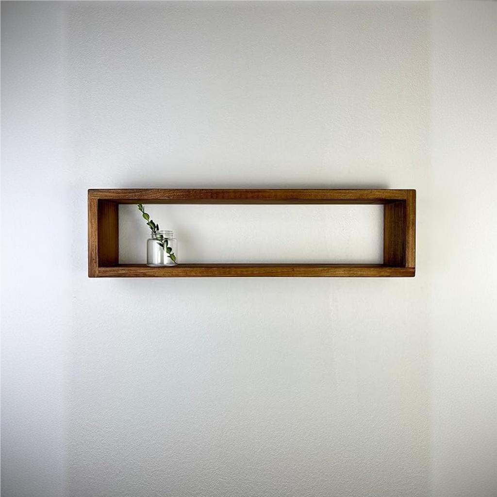 Set of 2 Floating Rectangle Shelves