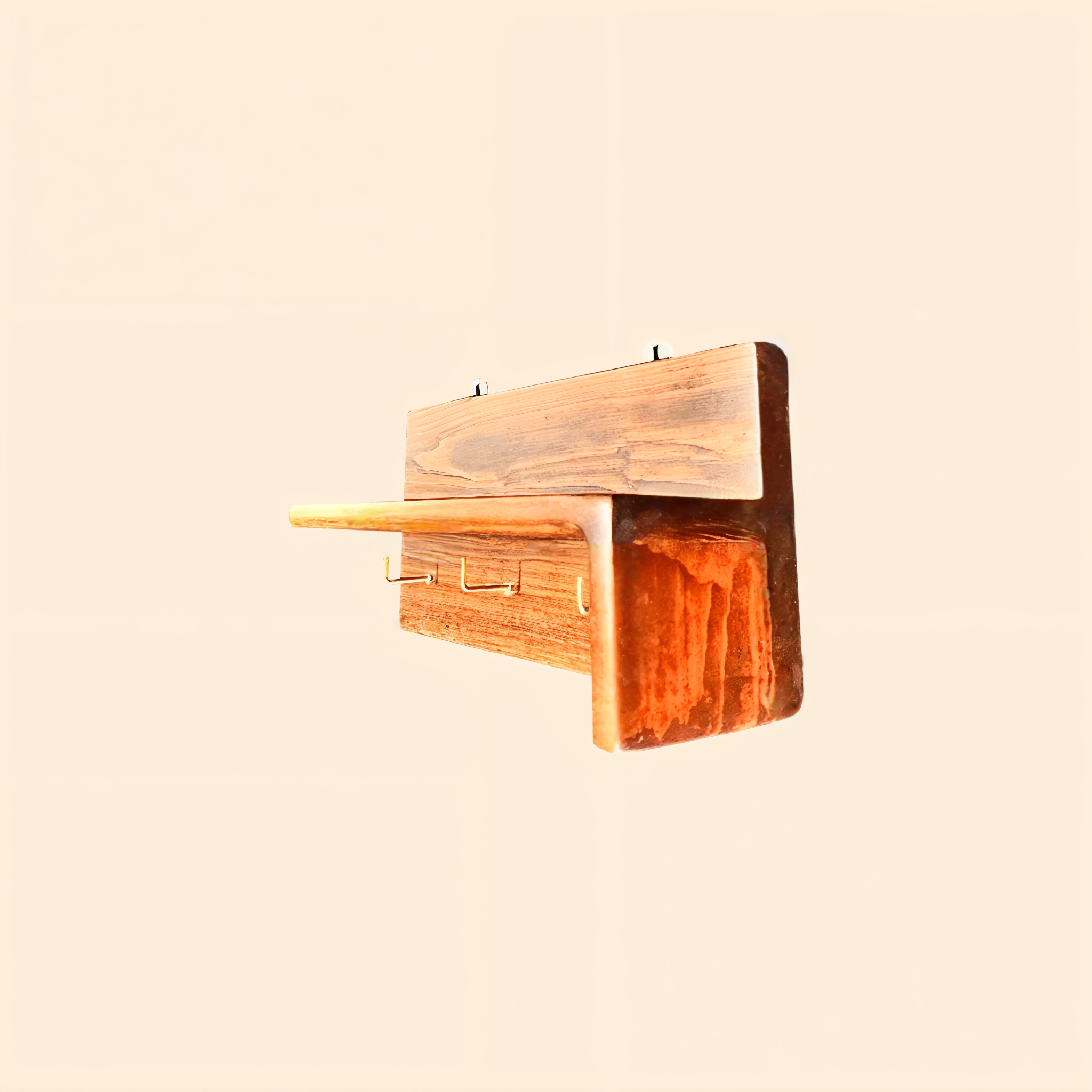 Multipurpose wall-mounted stand and key holder