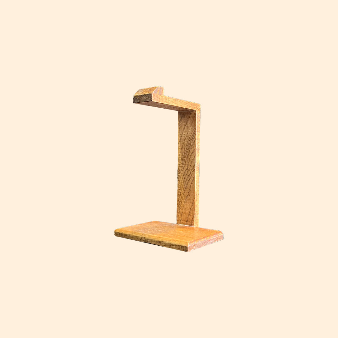 Wooden Stand for Headphones and Mobile phone